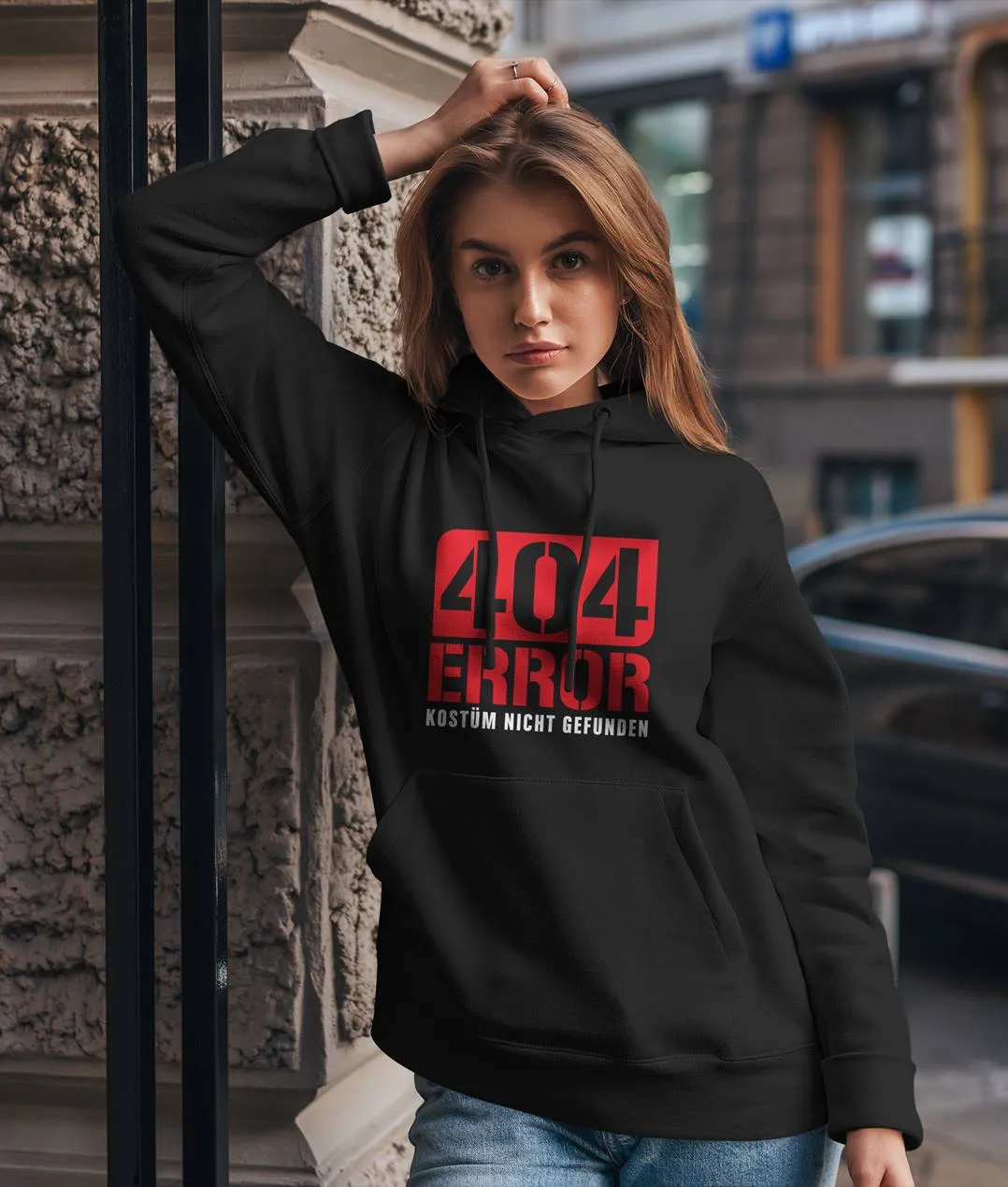 Hoodie - 404 Error Kostüm nicht gefunden