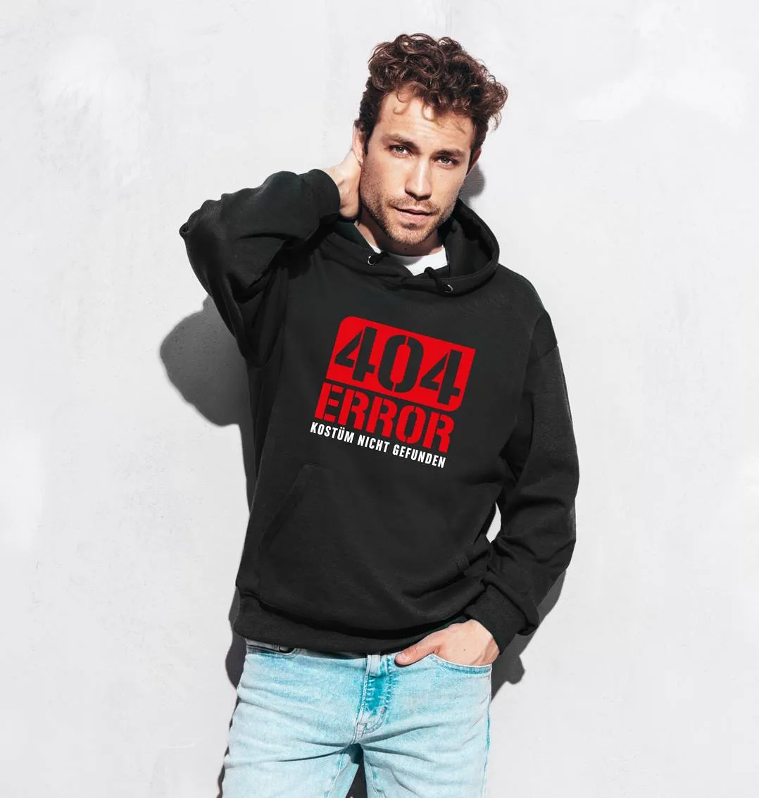 Hoodie - 404 Error Kostüm nicht gefunden