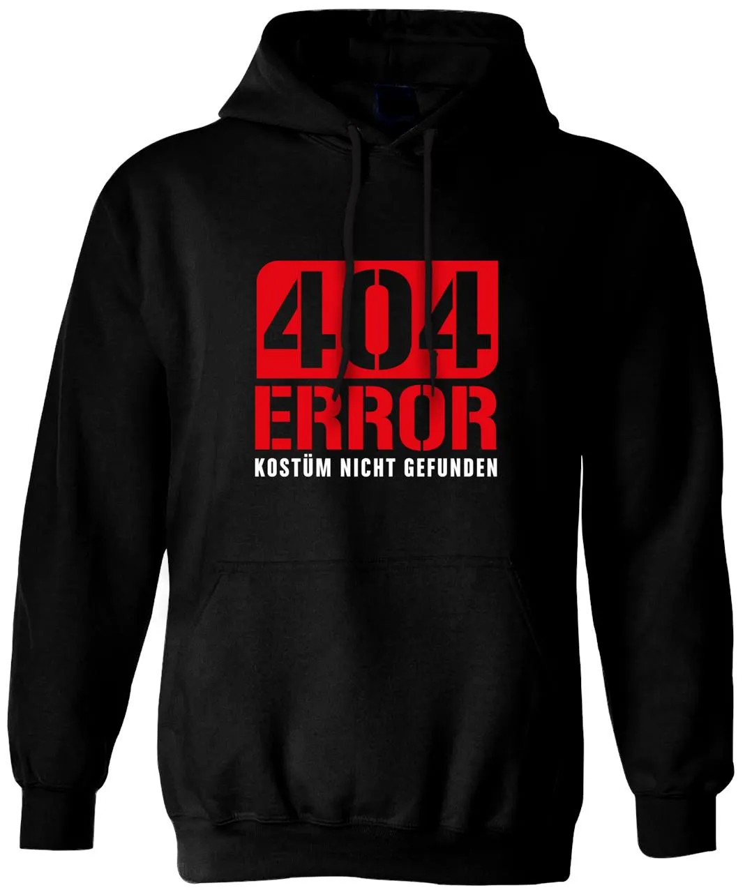 Hoodie - 404 Error Kostüm nicht gefunden