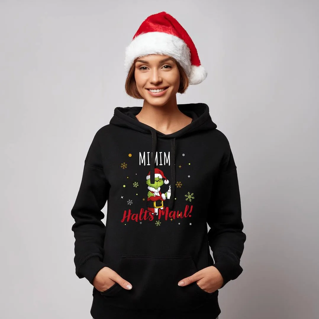 Hoodie - Grinch - Mimimi Halts Maul! (LH)