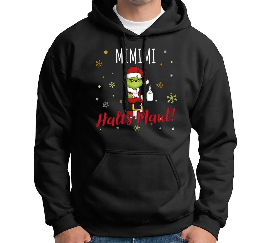 Hoodie - Grinch - Mimimi Halts Maul! (LH)