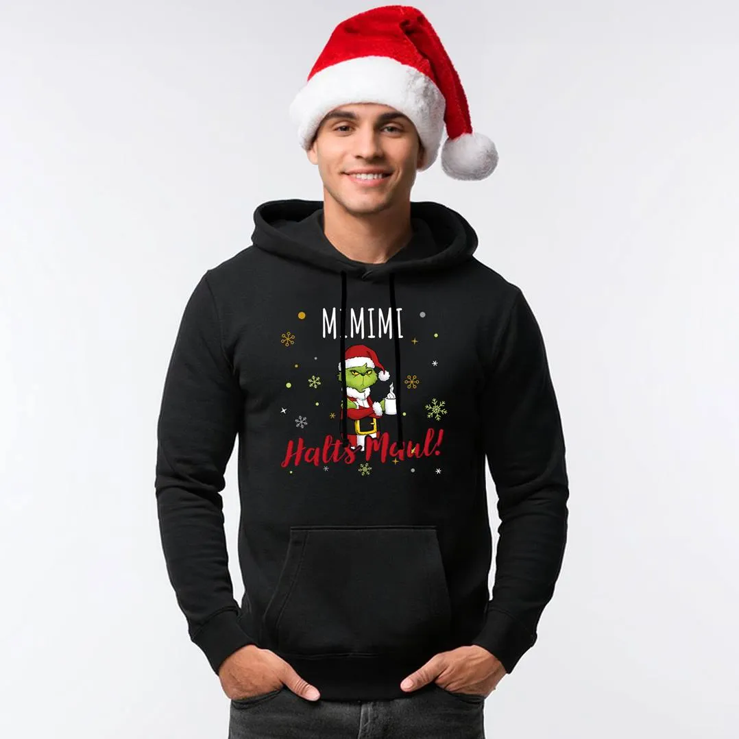 Hoodie - Grinch - Mimimi Halts Maul! (LH)