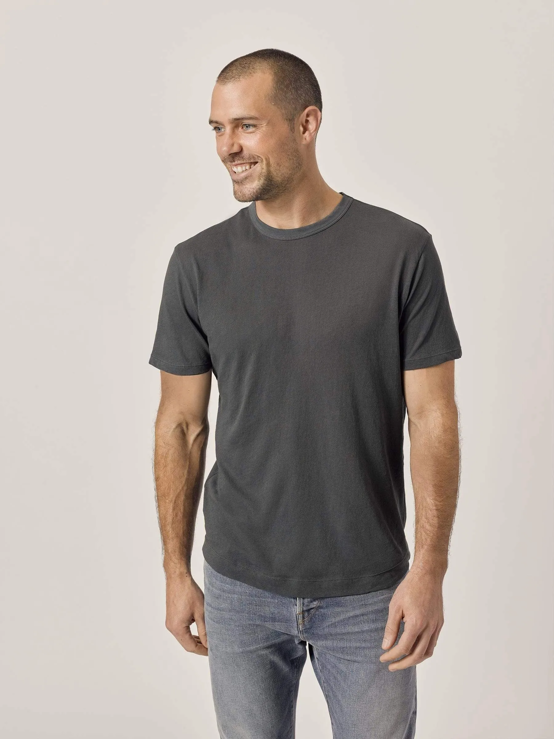 Iron Costa Curved Hem Tee