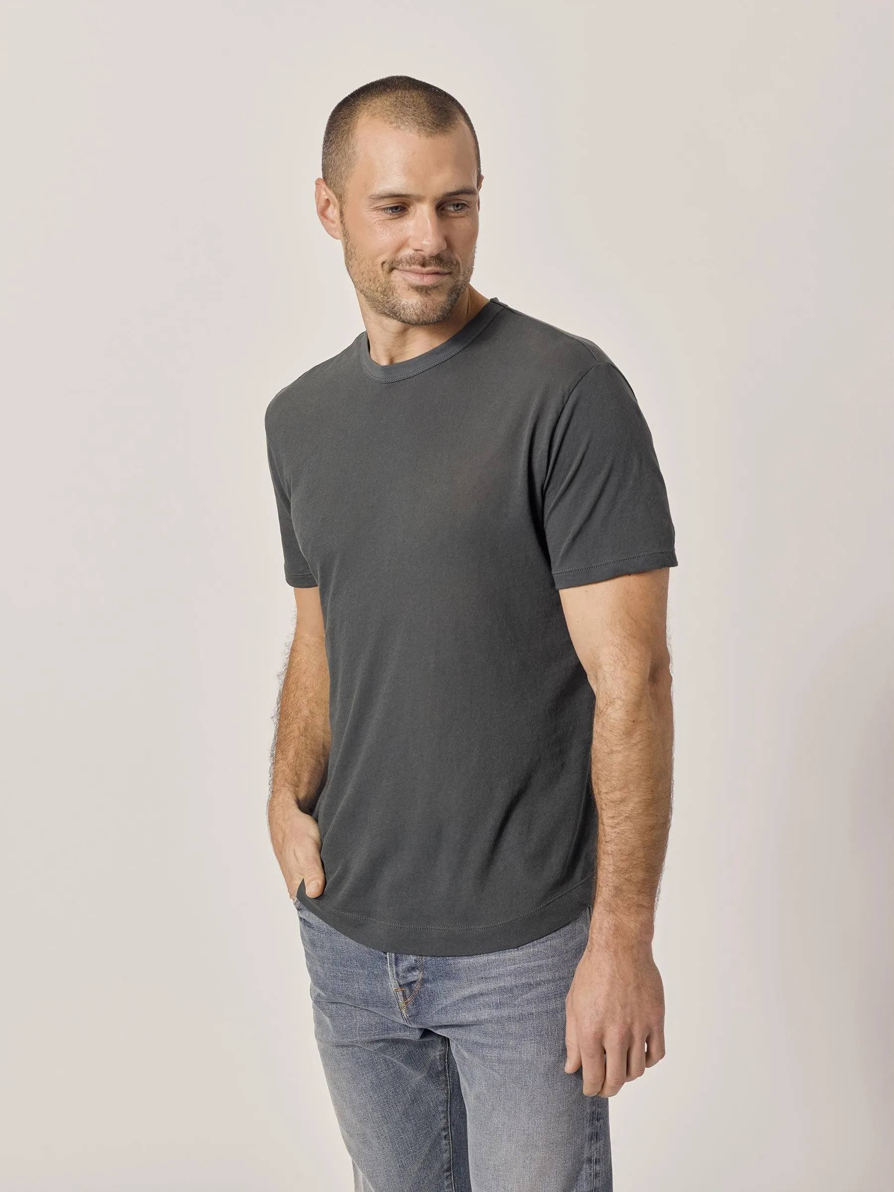 Iron Costa Curved Hem Tee