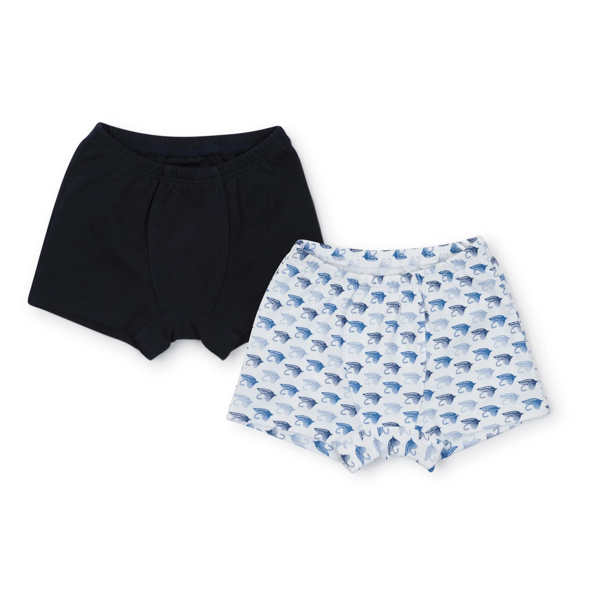 James Underwear Set - Fly Fishing & Navy