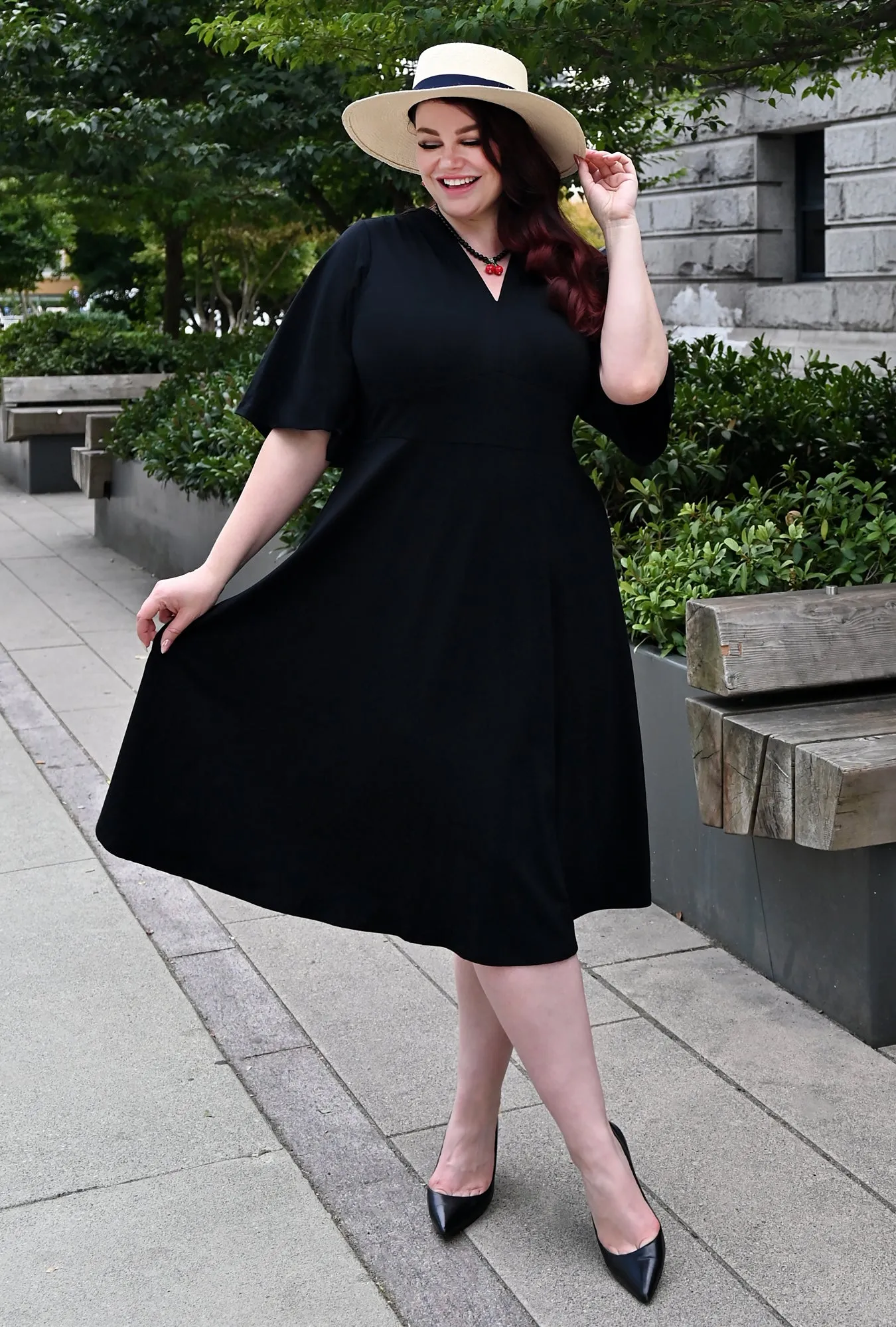 Joy Dress - Black Bamboo