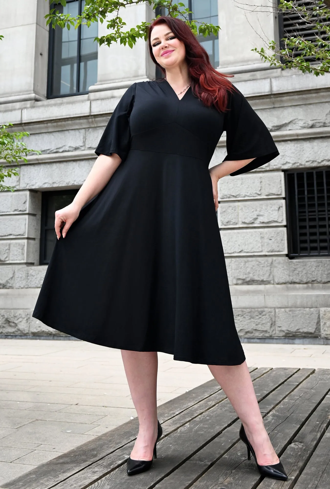 Joy Dress - Black Bamboo