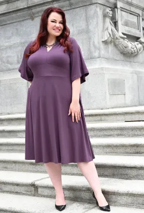 Joy Dress - Mauve Bamboo