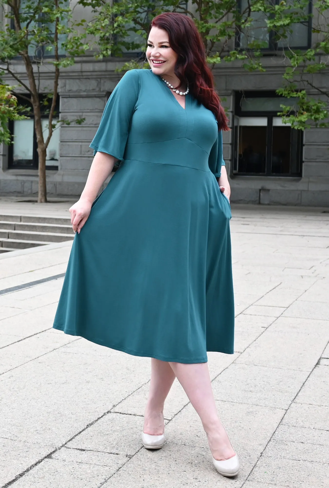 Joy Dress - Wave Bamboo 0nly XL & 1X left