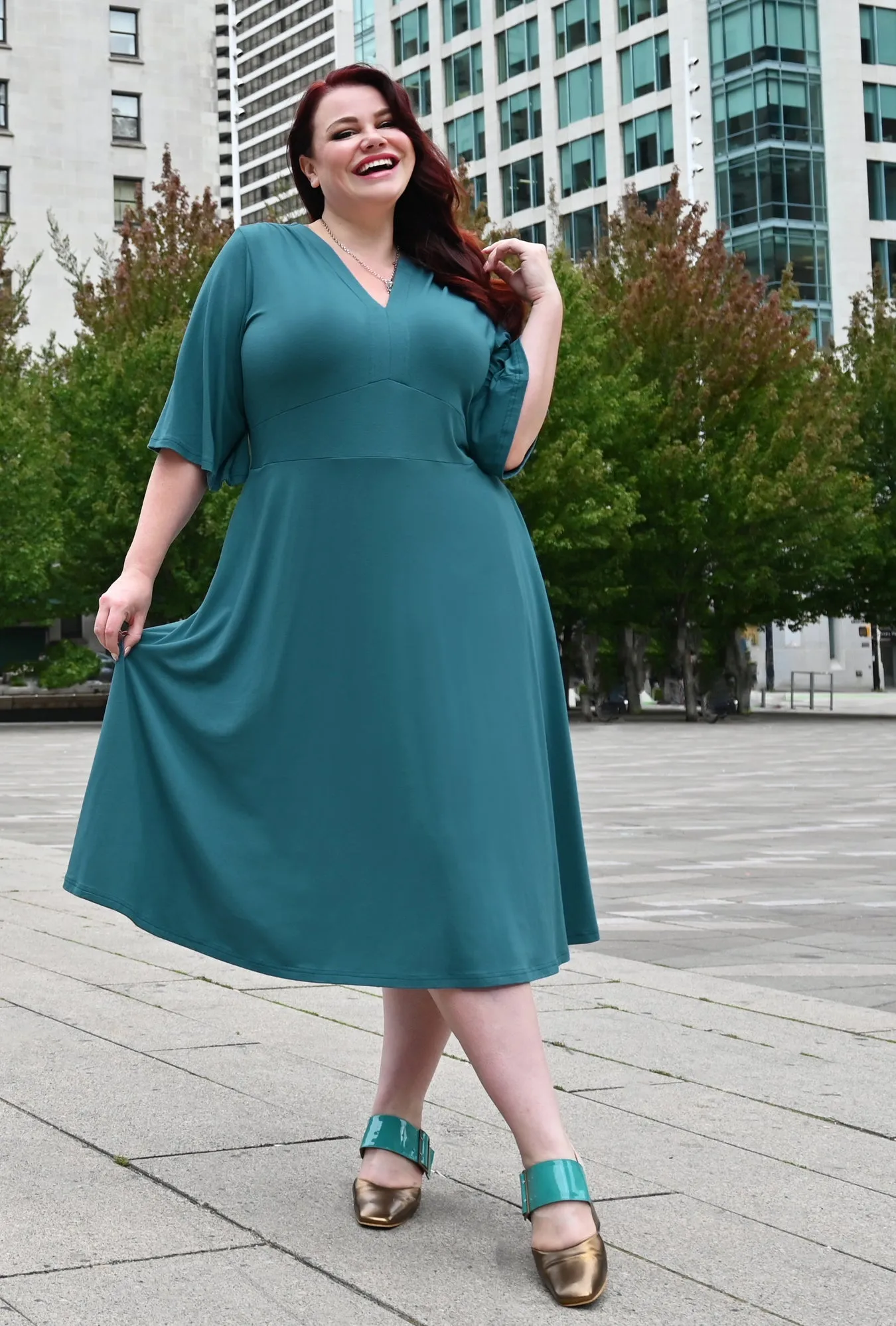 Joy Dress - Wave Bamboo 0nly XL & 1X left