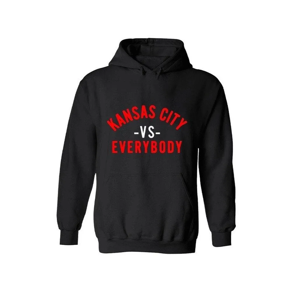 Kansas City Vs Everybody Black Hoodie