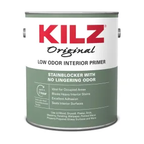 Kilz 10041 Primer, White, 1 gal, Can :GAL: QUANTITY: 4