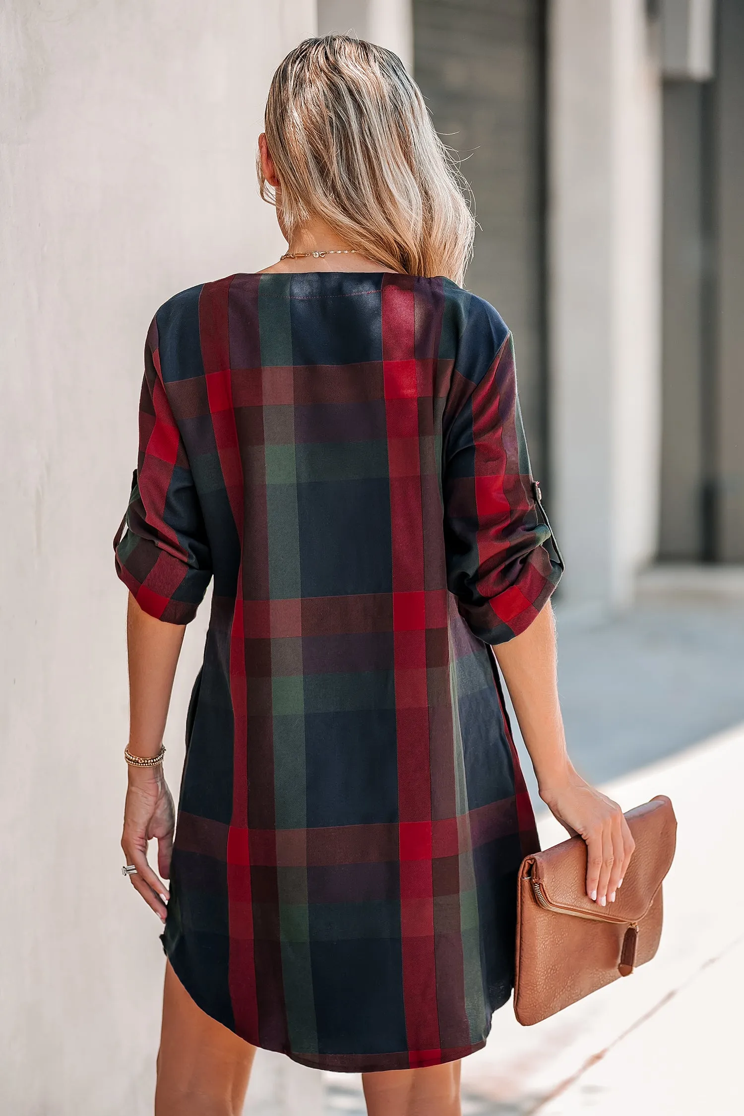 Lady Leisure Plaid Dress