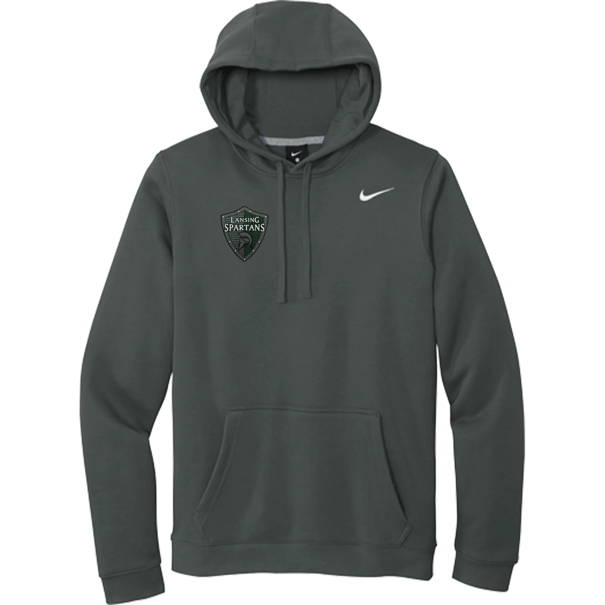 Lansing Spartans Nike Club Fleece Pullover Hoodie