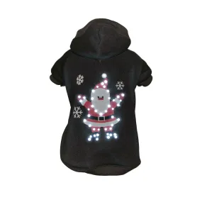 LED Santa Hooded Sweater Fashion