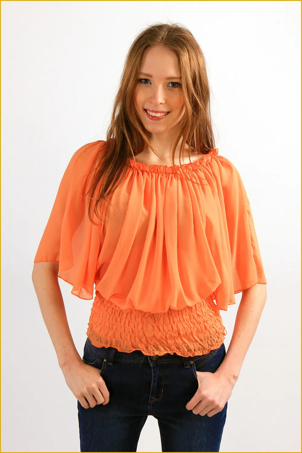 Lipsy Shirred Blouse