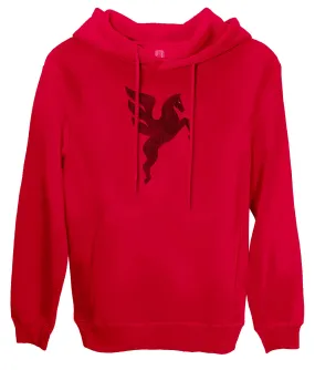 Loudoun United FC Glyph Fleece Pullover Hoodie - Red