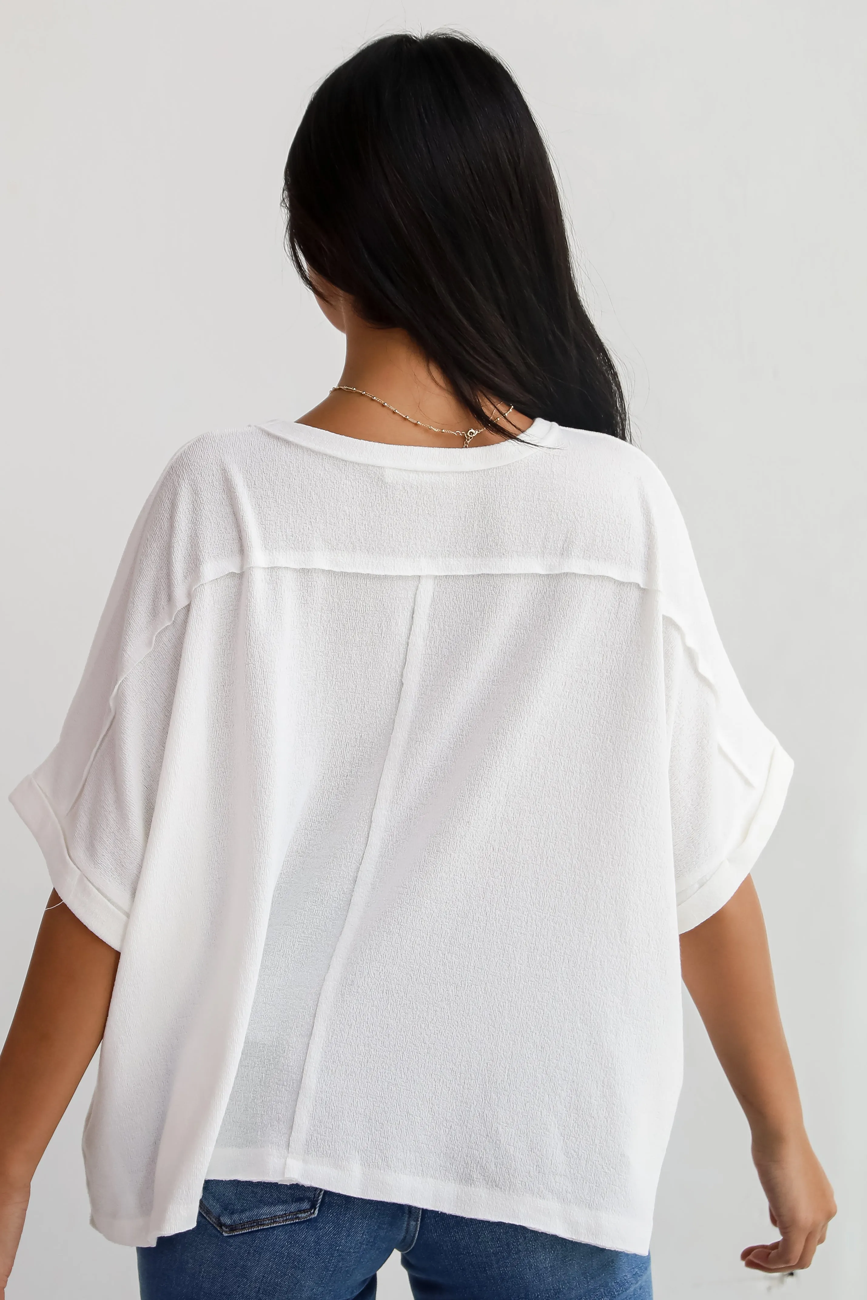 Madison Short Sleeve Knit Top