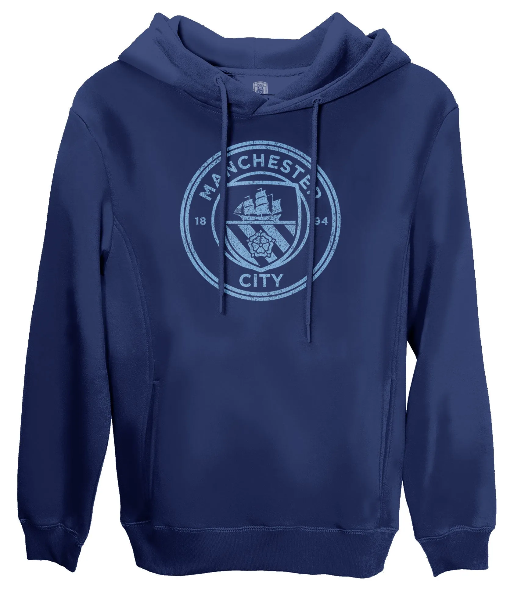 Manchester City FC Phil Foden Fleece Pullover Hoodie - Navy