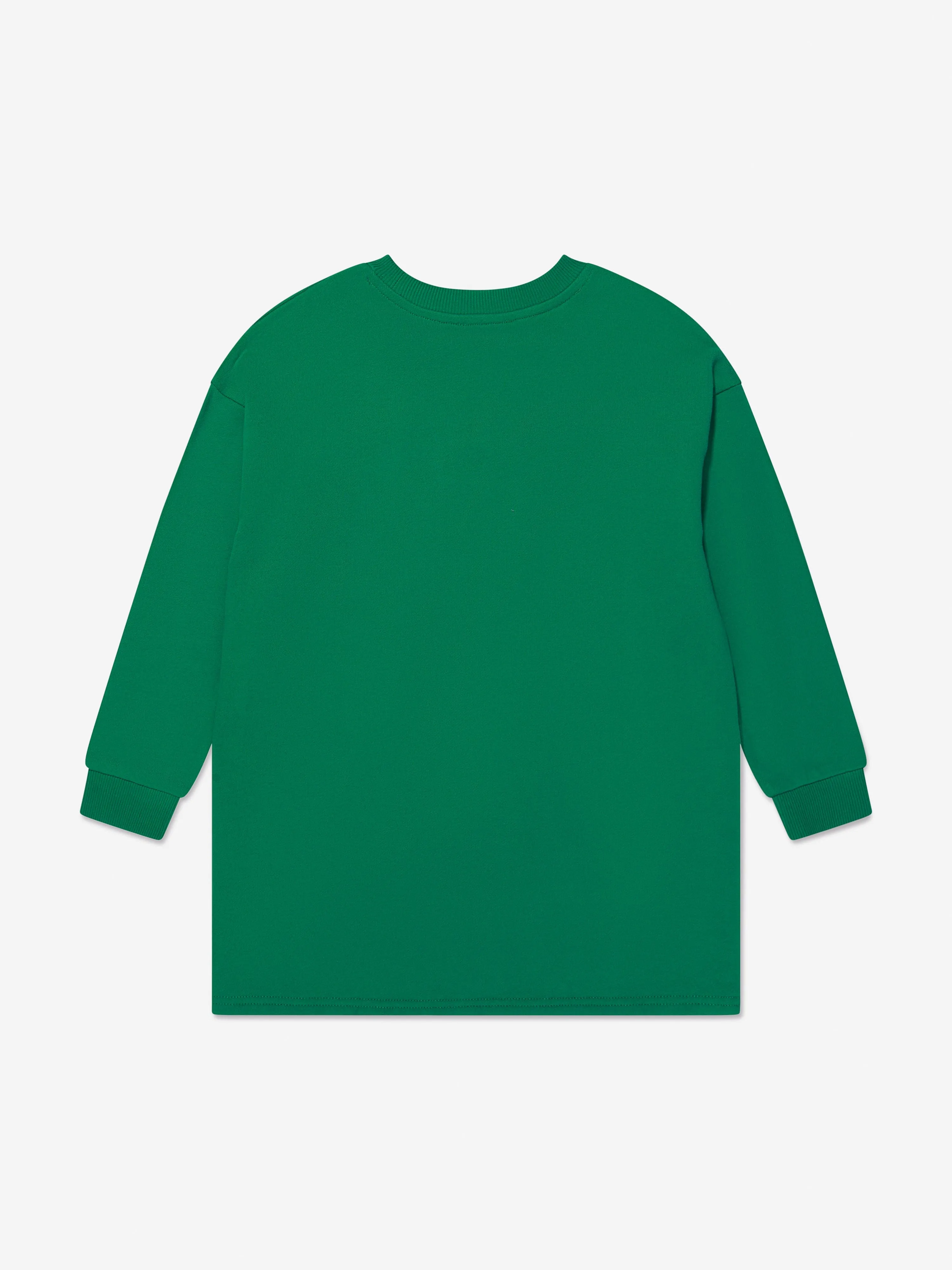 MARC JACOBS Girls Logo Sweater Dress in Green