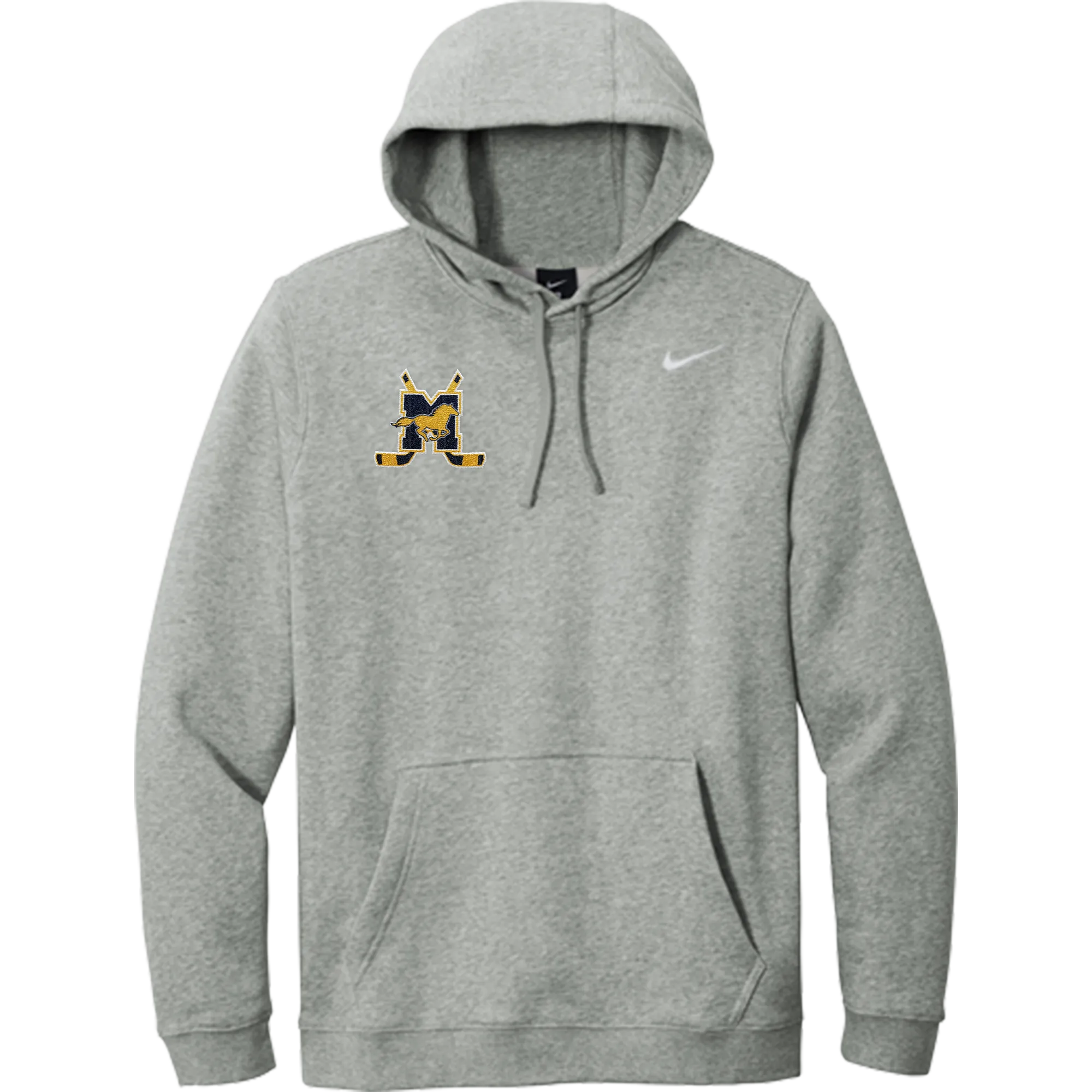 Marlboro Hockey Nike Club Fleece Pullover Hoodie