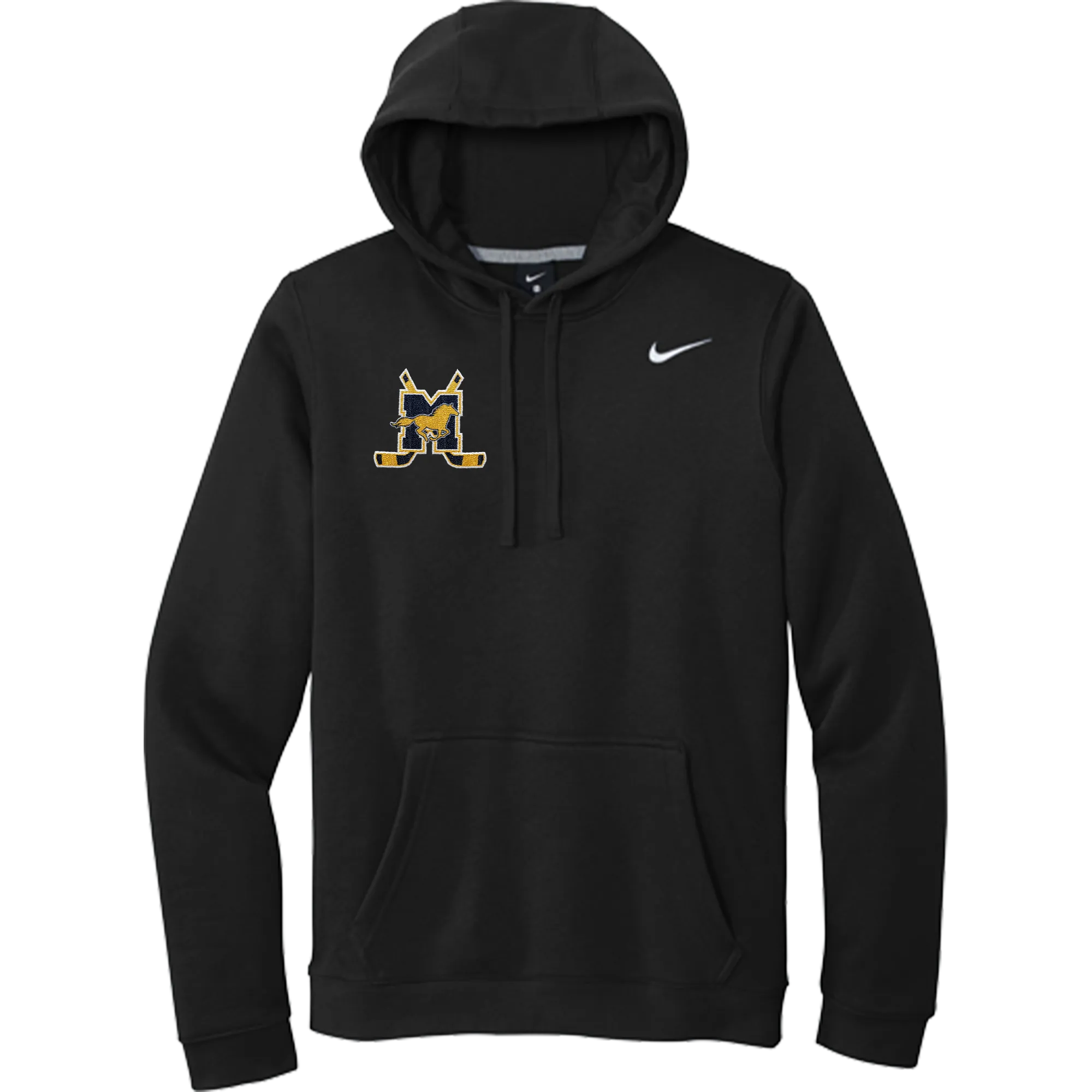 Marlboro Hockey Nike Club Fleece Pullover Hoodie