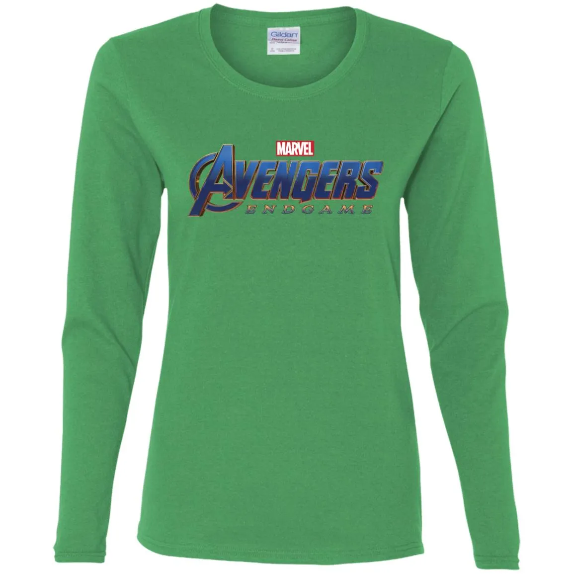 Marvel Avengers Endgame Movie Logo Graphic Women Long Sleeve Shirt