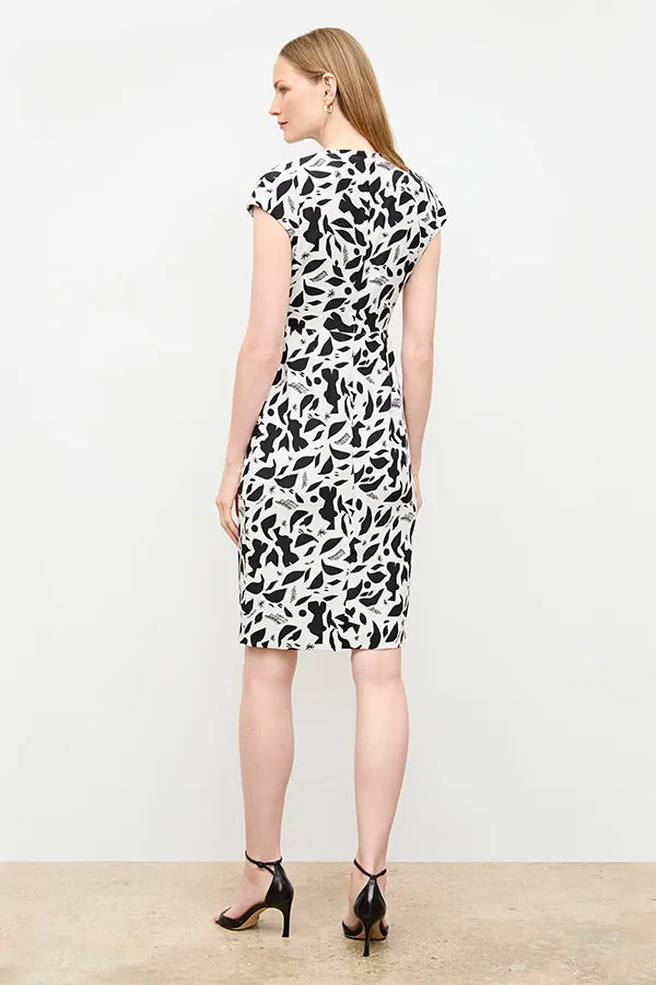 Masha Dress - Printed Eco Heavy Soft Wave :: Icon Print