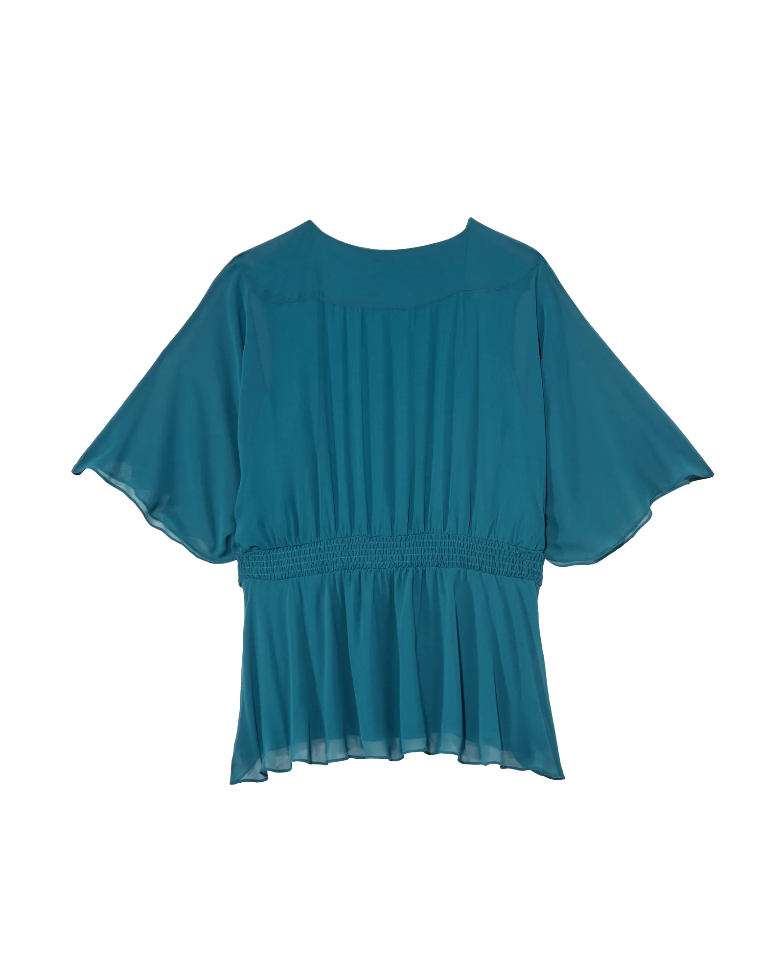 Melinda Wrap Top | Teal