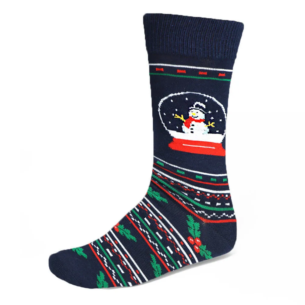 Men's Christmas Snow Globe Socks