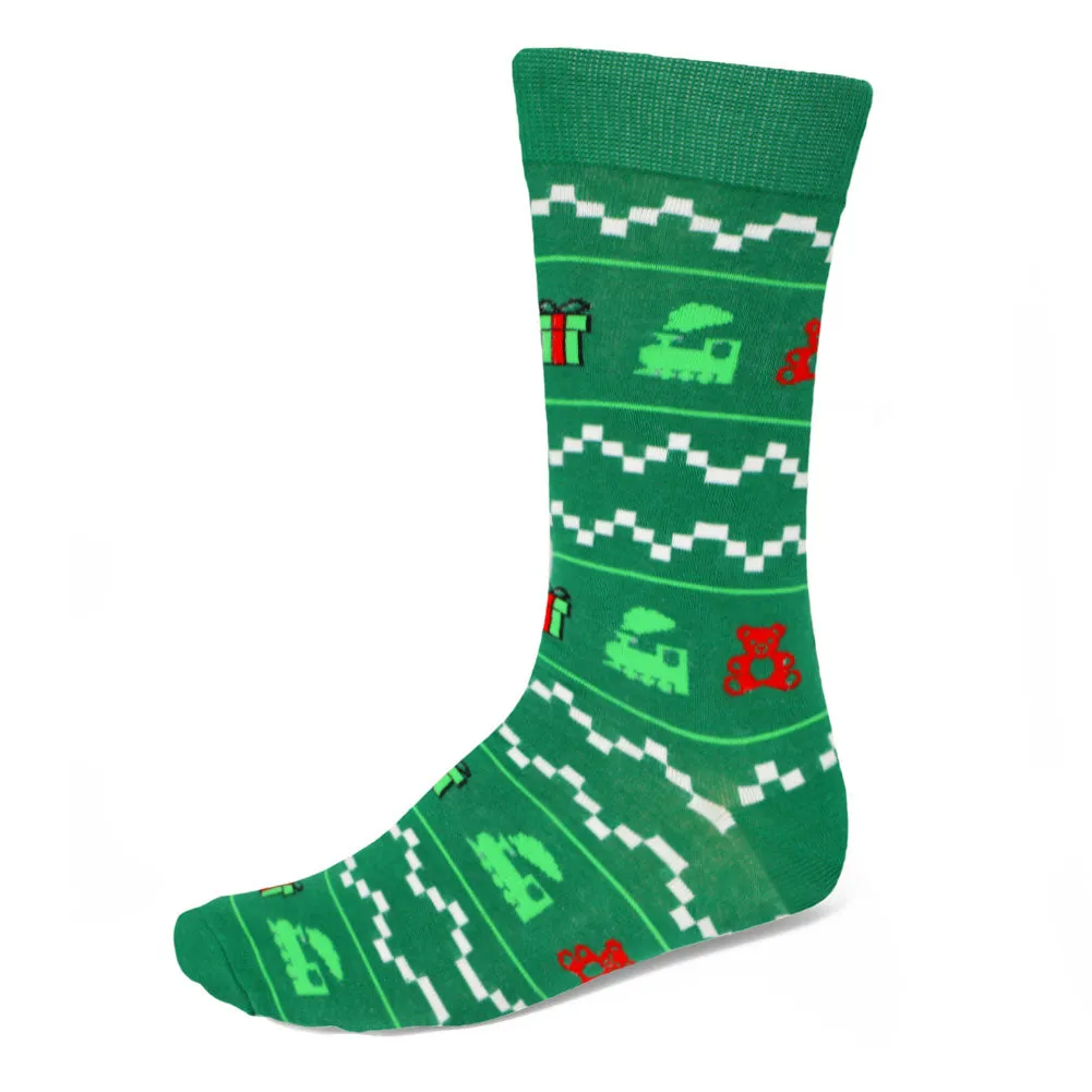 Men's Holiday Sweater Socks