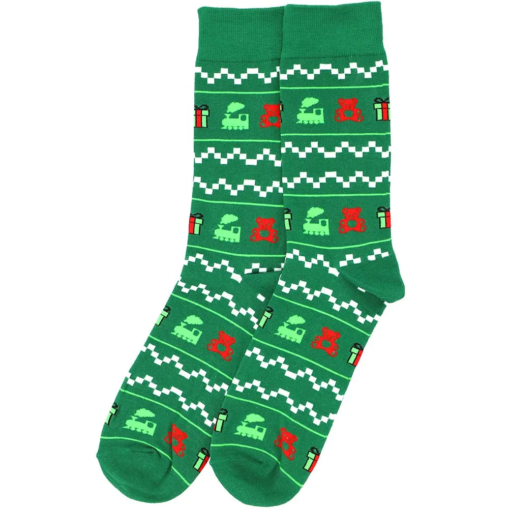 Men's Holiday Sweater Socks