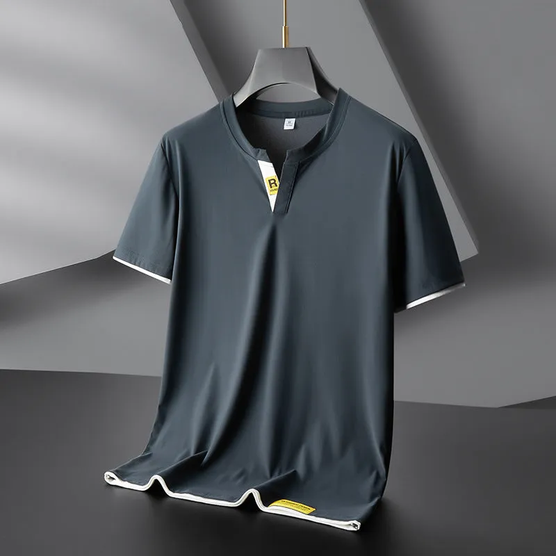 Men's V-neck ShortSleeve T-shirt