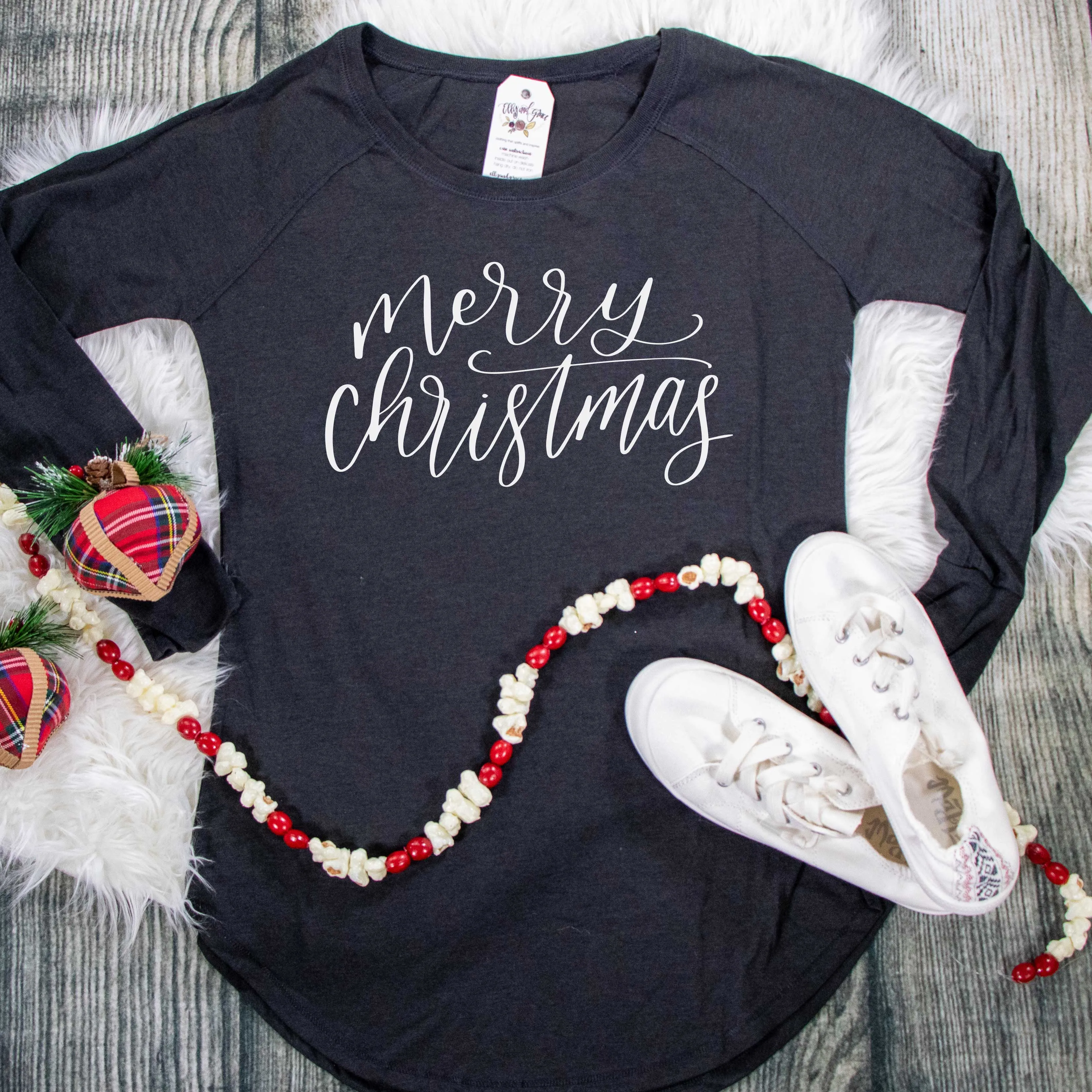 Merry Christmas Tunic Tee