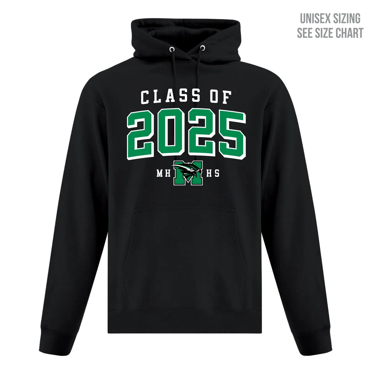 MHHS Grad 2025 Unisex Pullover Hoodie (MHG25T001-F2500)