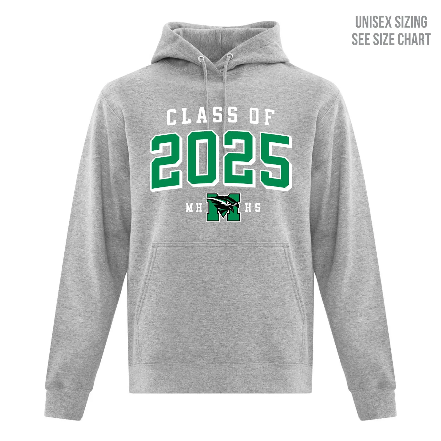 MHHS Grad 2025 Unisex Pullover Hoodie (MHG25T001-F2500)