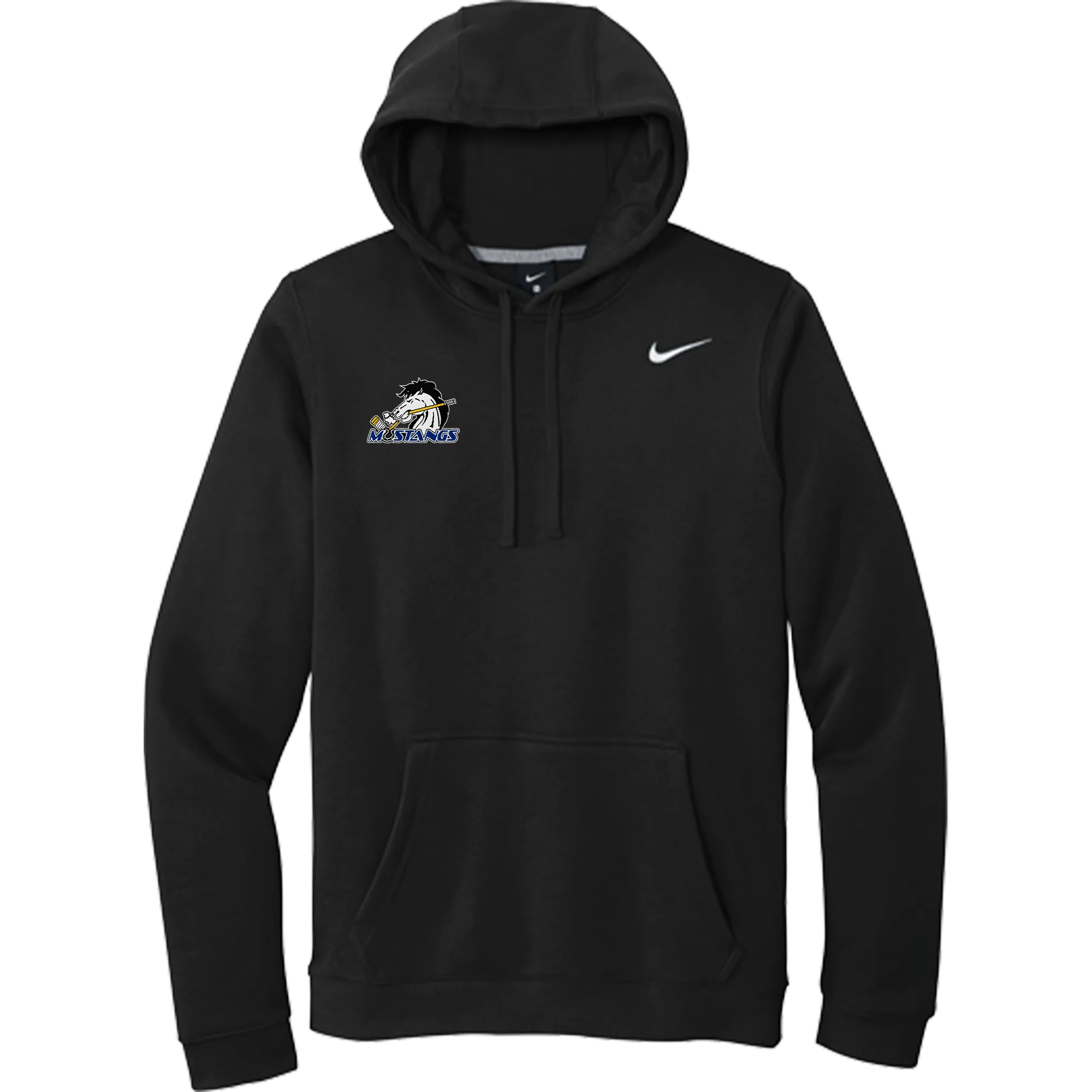 Mid-State Mustangs Nike Club Fleece Pullover Hoodie