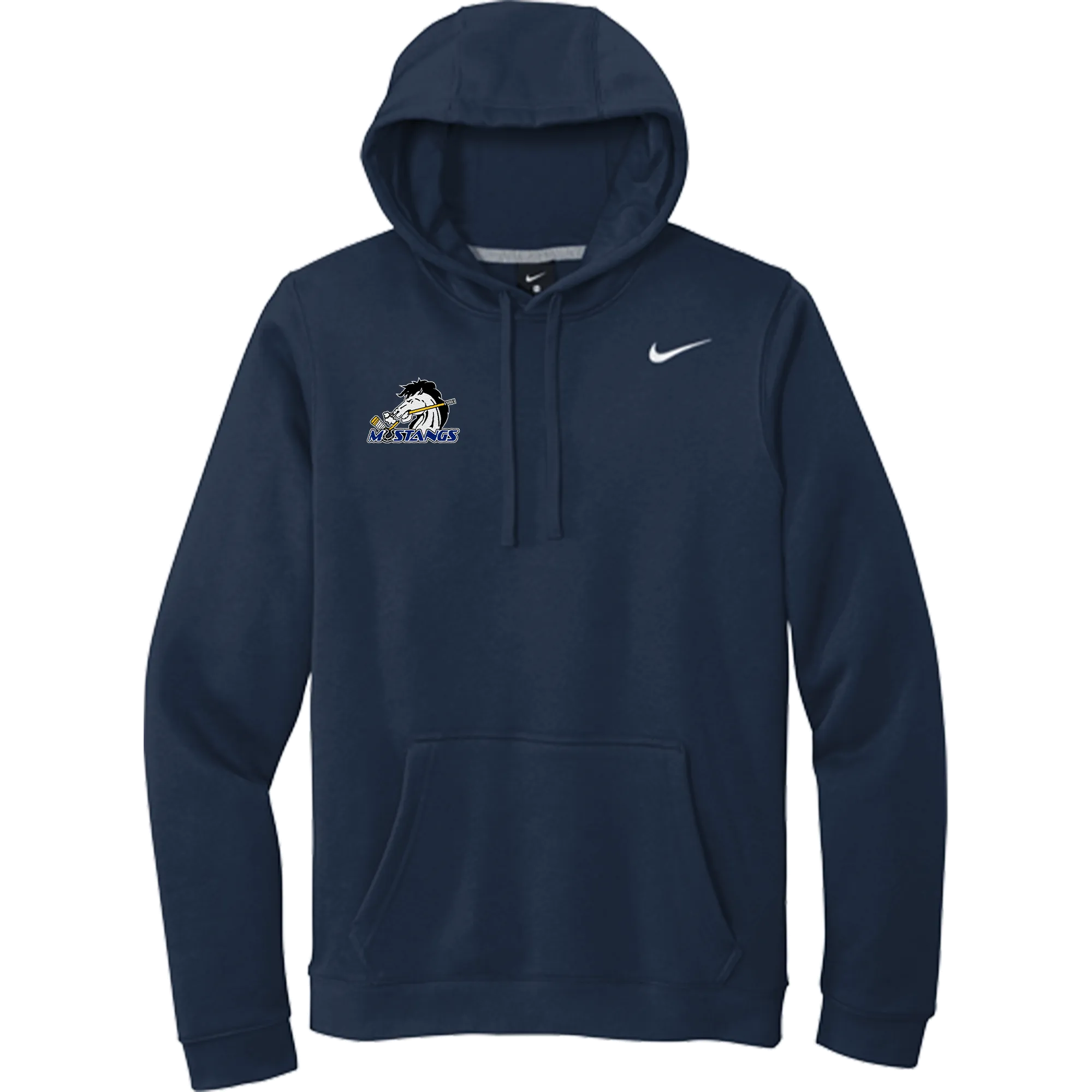 Mid-State Mustangs Nike Club Fleece Pullover Hoodie