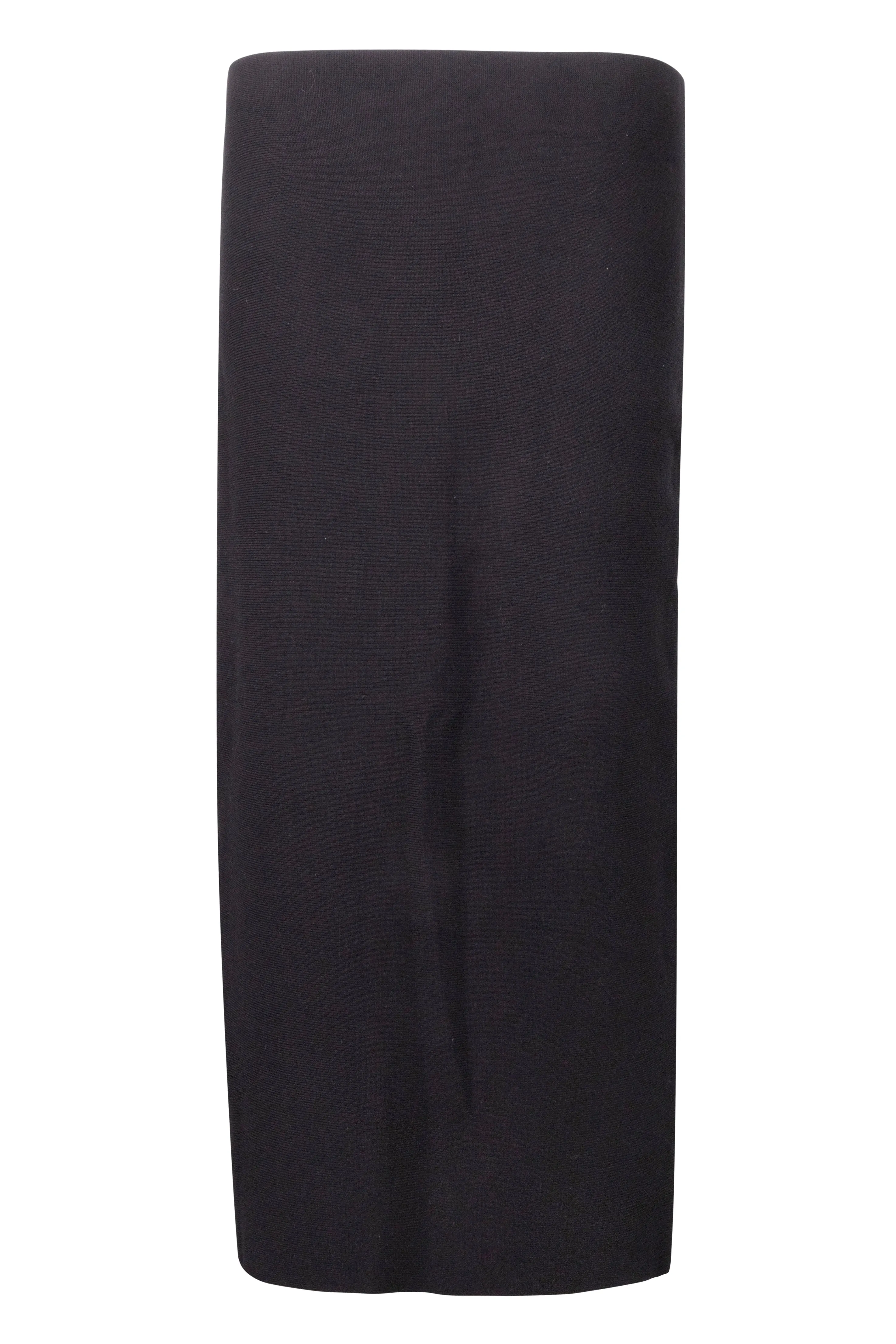 MM STRAIGHT MAXI SKIRT - BLACK 34"