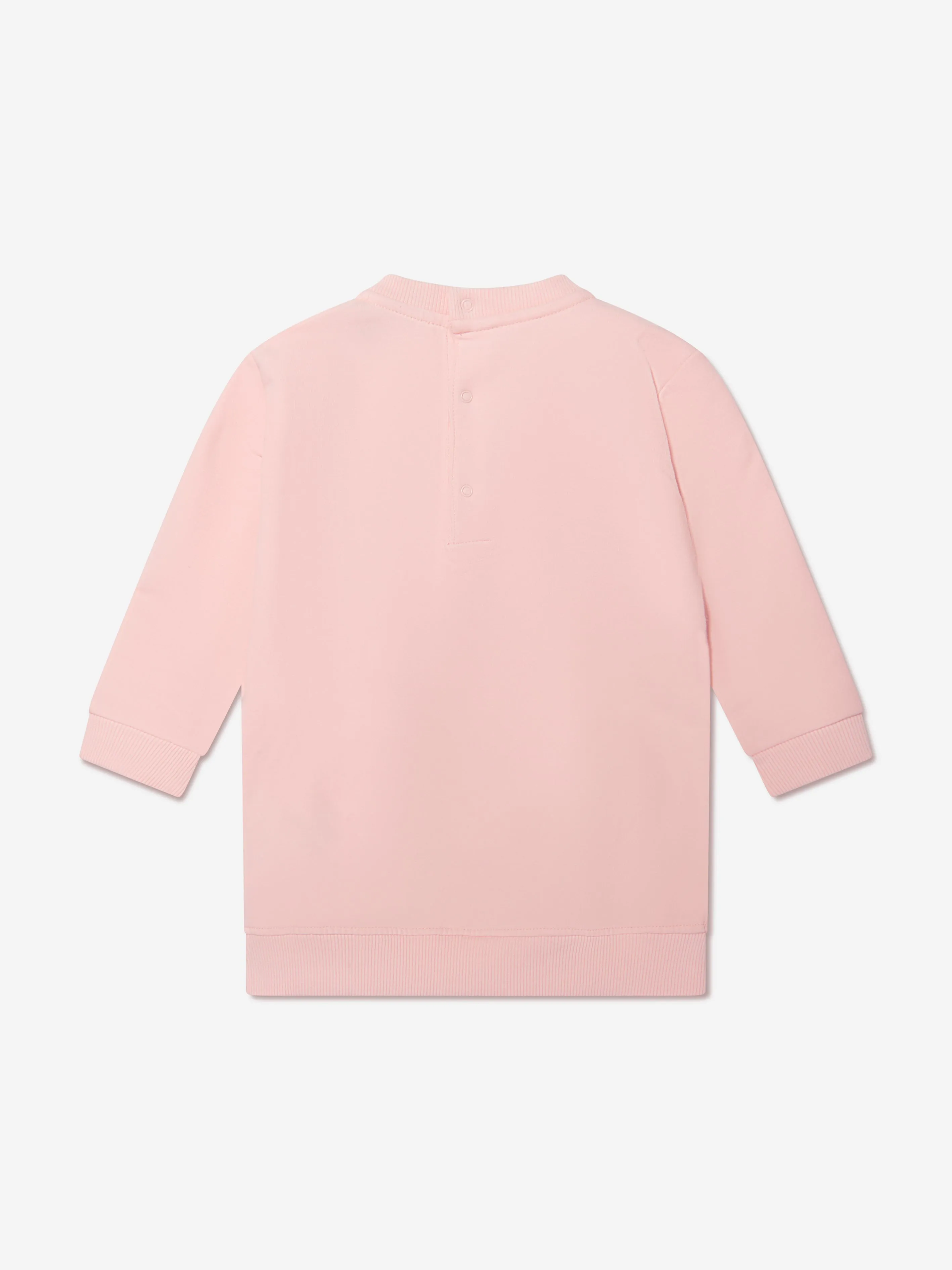 Moschino Baby Girls Teacup Sweater Dress in Pink