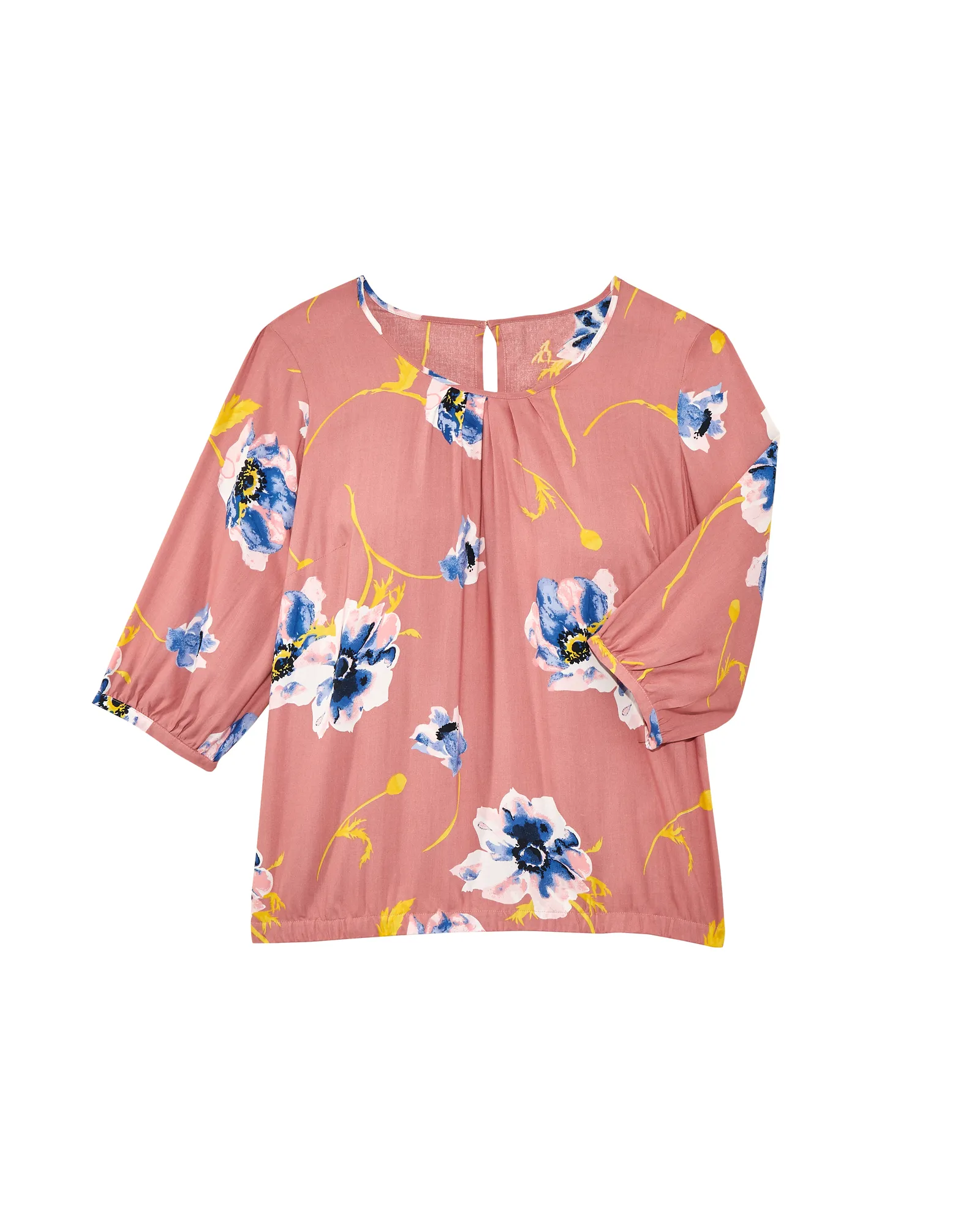 Mykki Blouse | Mauve / Yellow