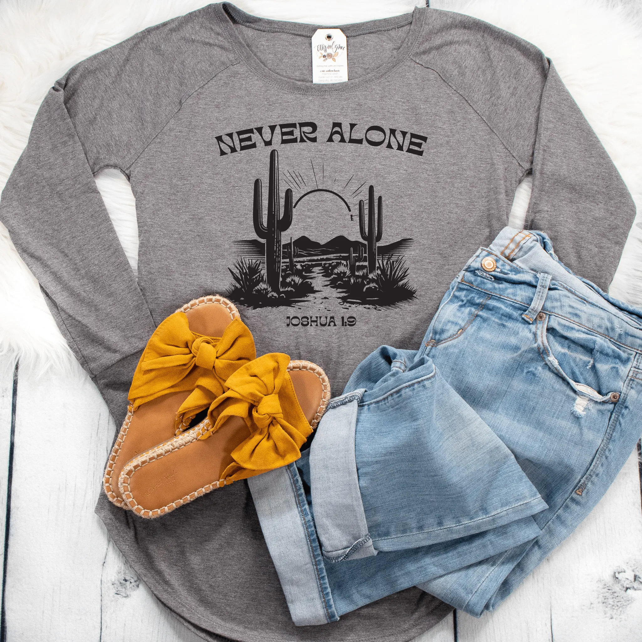 Never Alone Tunic Tee