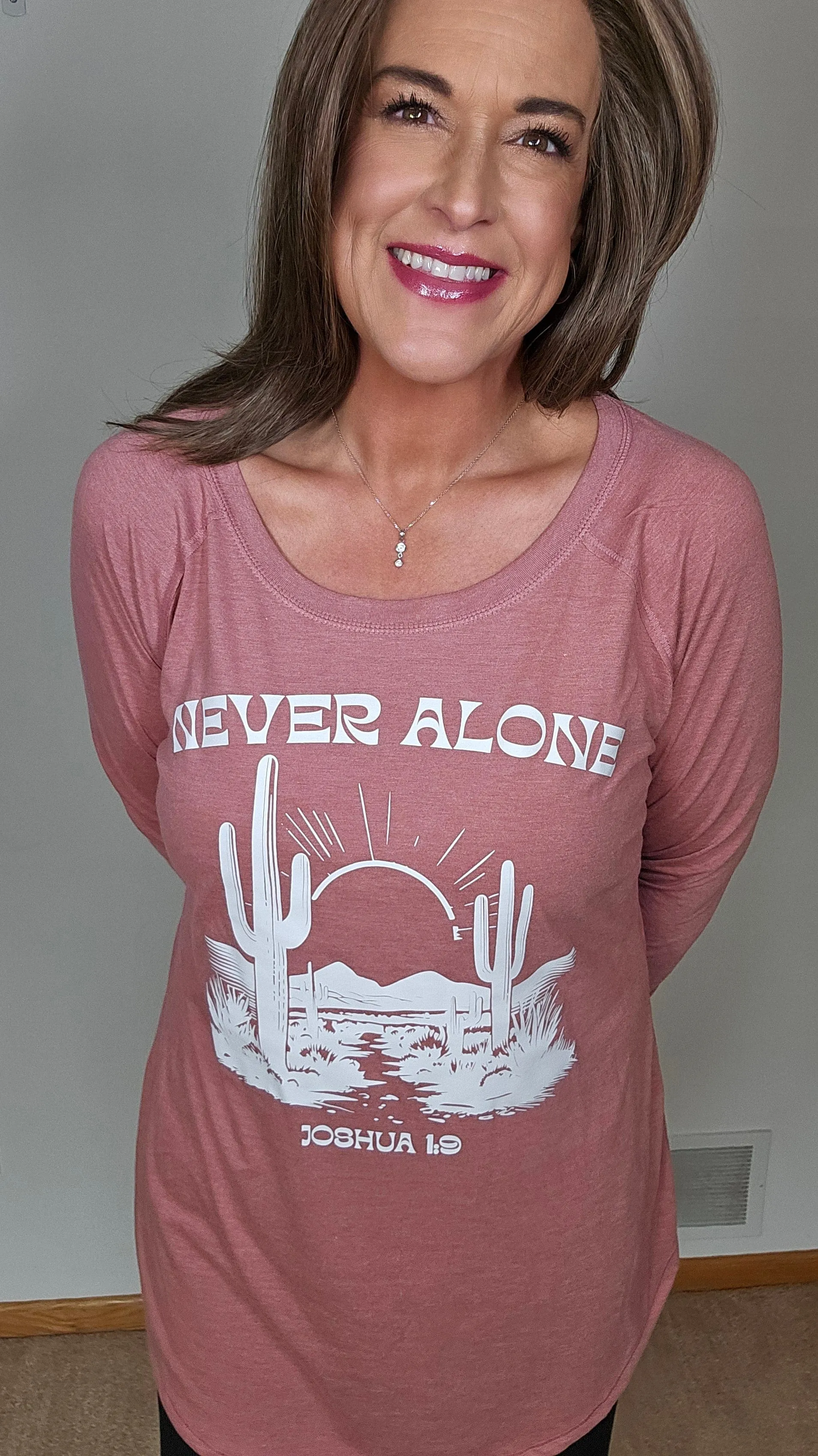 Never Alone Tunic Tee