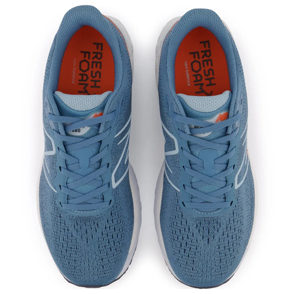 New Balance Fresh Foam X 880v12 Sneaker Spring Tide With Vibrant Orange And Morning Fog (Men's)