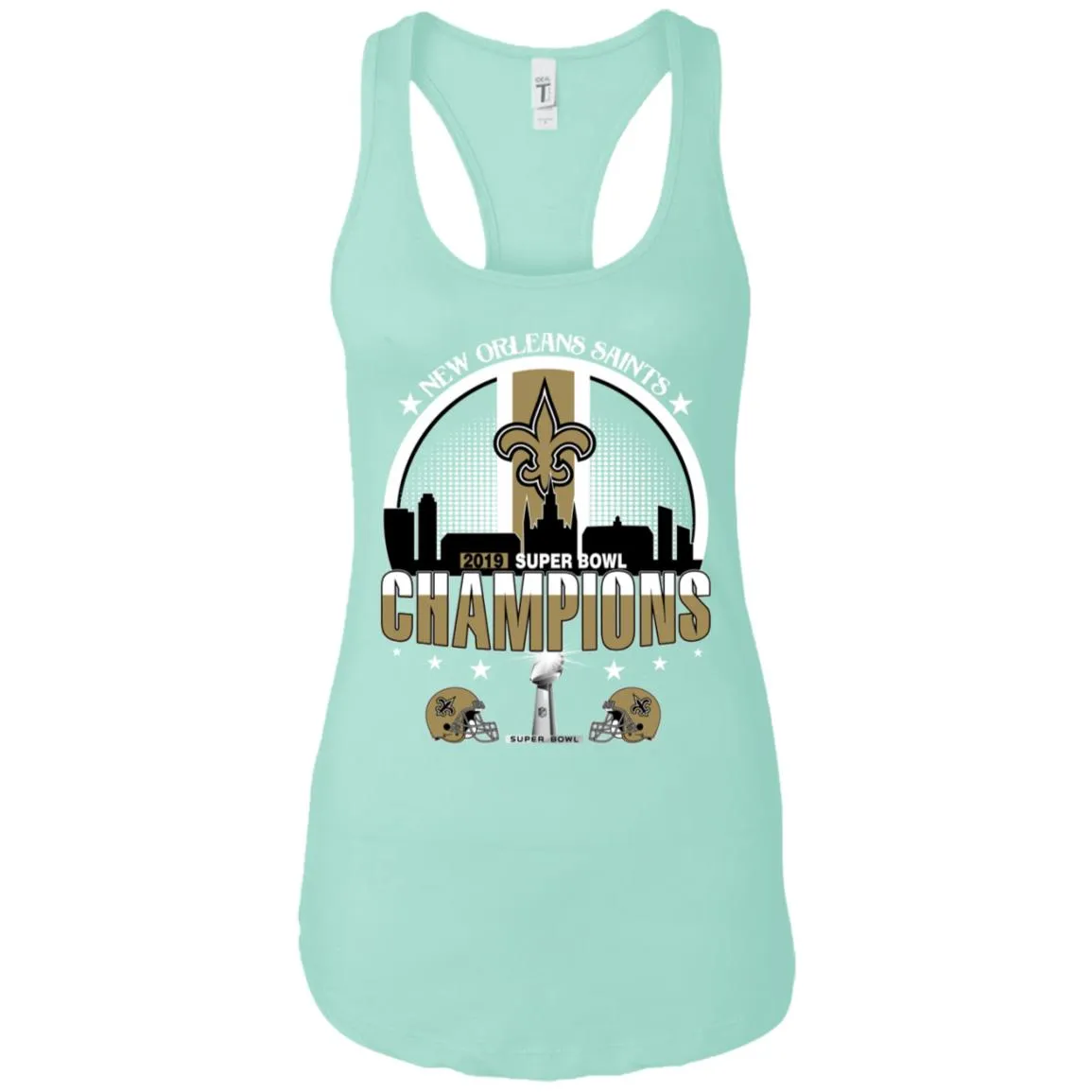 Nfl – New Orleans Saints 2019 Super Bowl Champions Football Women Tank Top