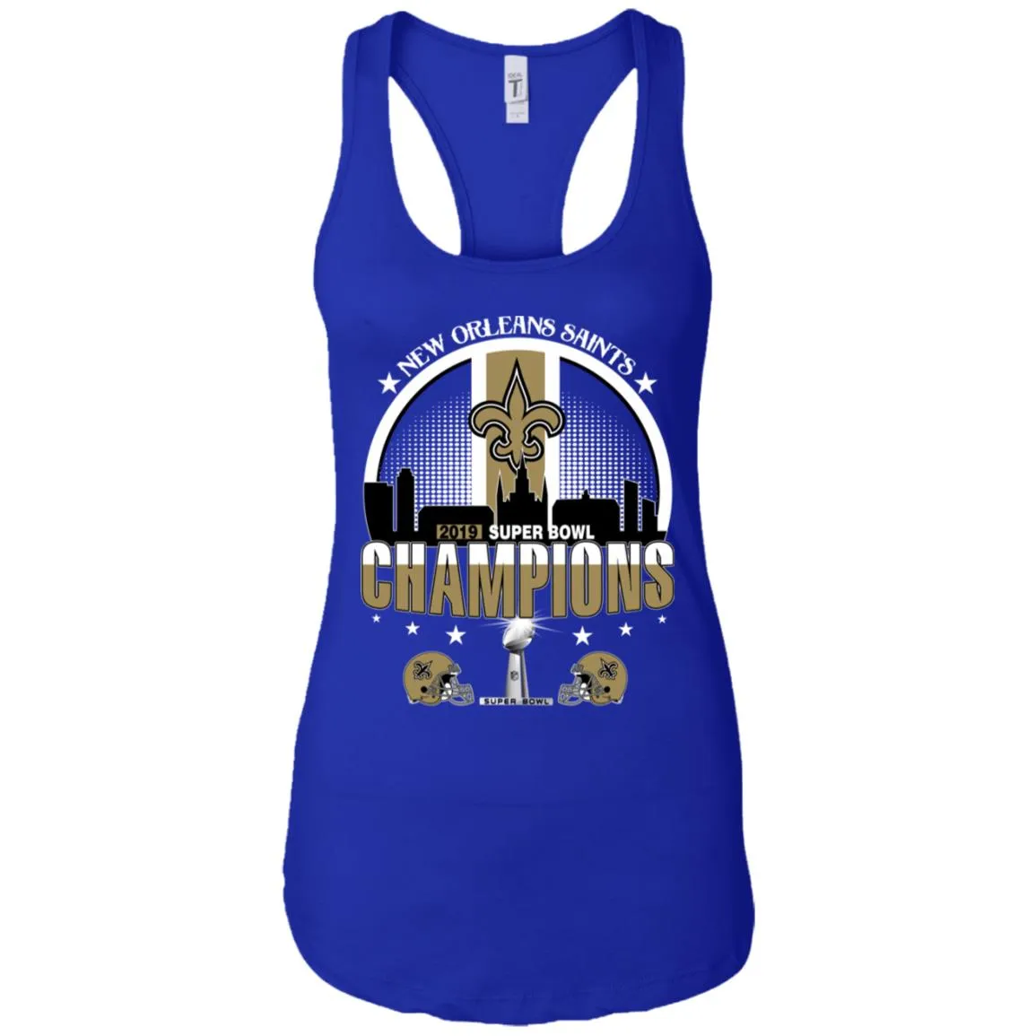 Nfl – New Orleans Saints 2019 Super Bowl Champions Football Women Tank Top