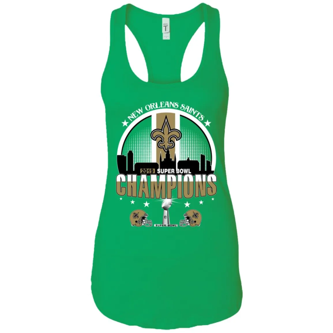 Nfl – New Orleans Saints 2019 Super Bowl Champions Football Women Tank Top