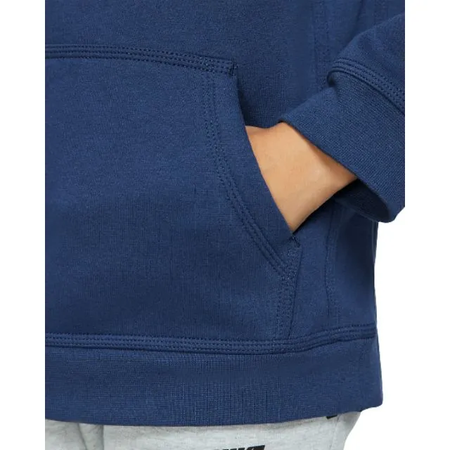 Nike Sportswear Club Boys Training Hoody Navy/White