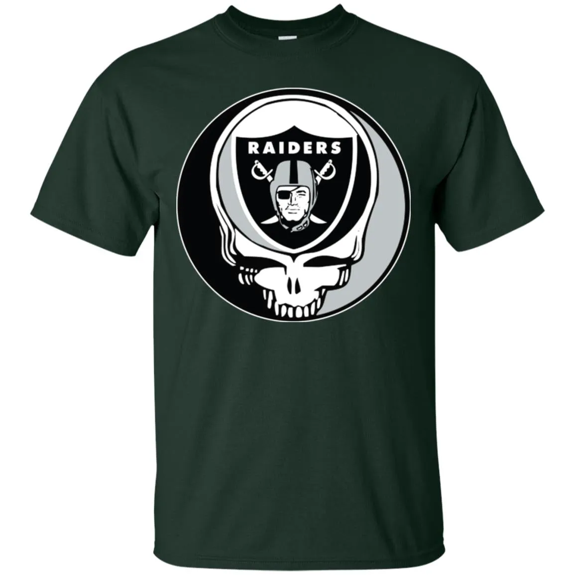 Oakland Raiders Grateful Dead Steal Your Face Football Nfl Shirts