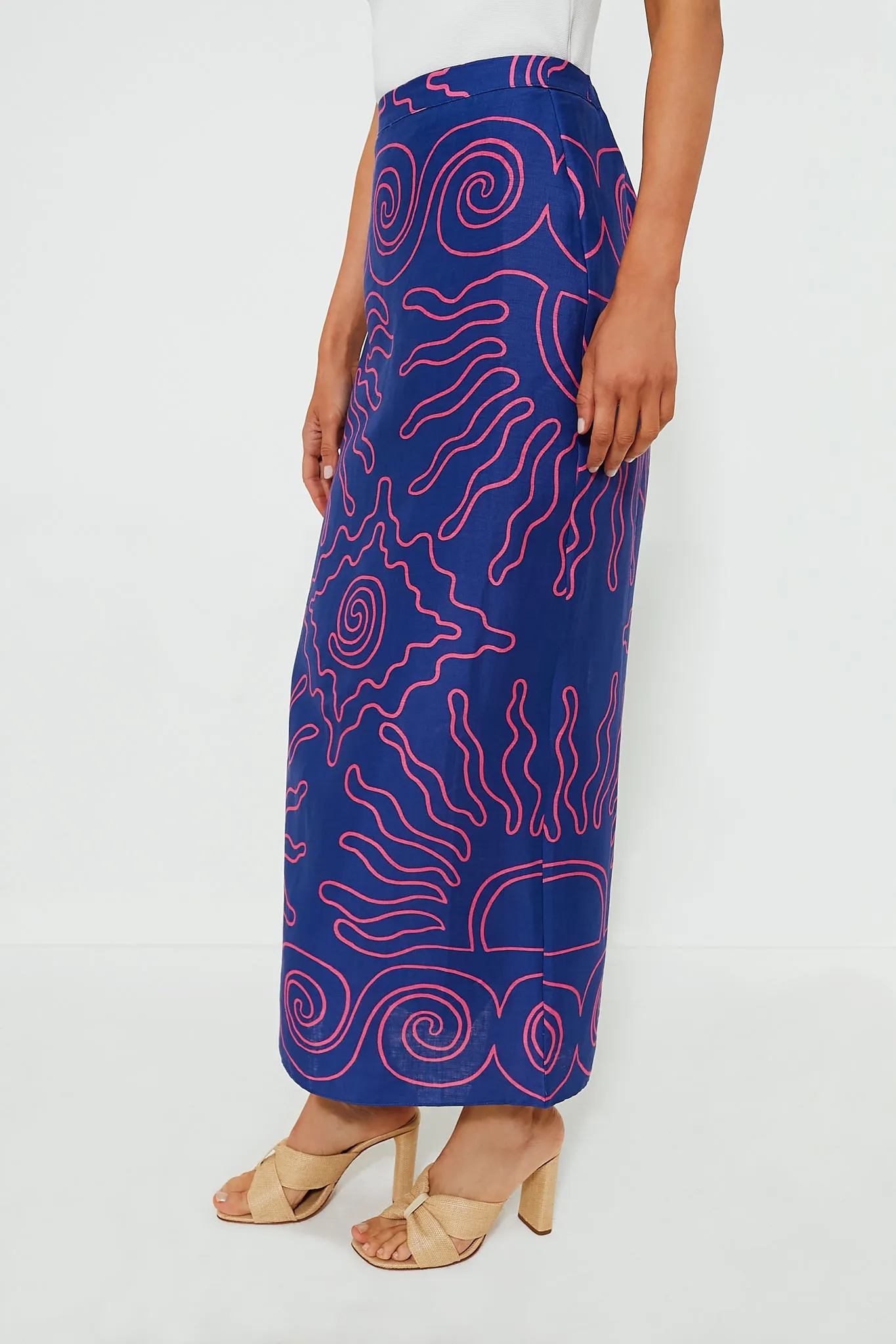 Oasis Azul Magda Skirt